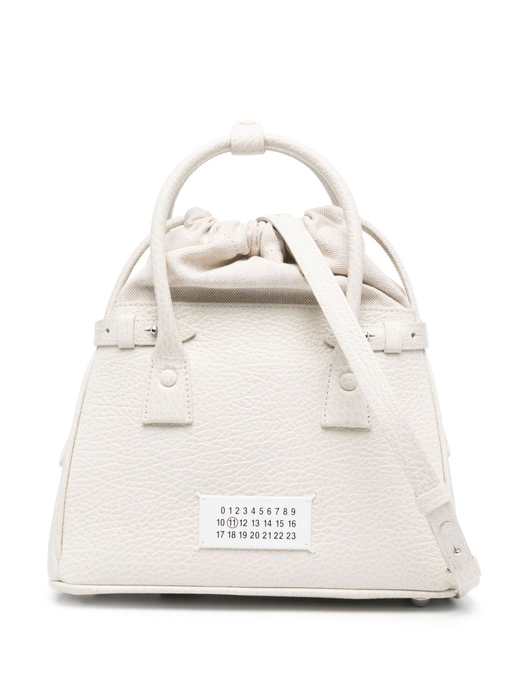 Maison Margiela 5AC 抽绳顶置手柄迷你手提包 - 中性色