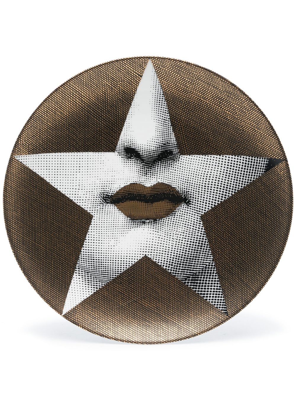 Fornasetti Tema e Variazioni n.399 餐盘 - 金色