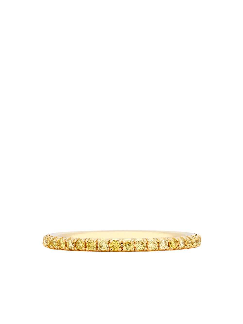 De Beers Jewellers Aura Eternity 18K黄金钻石戒指 - 黄色