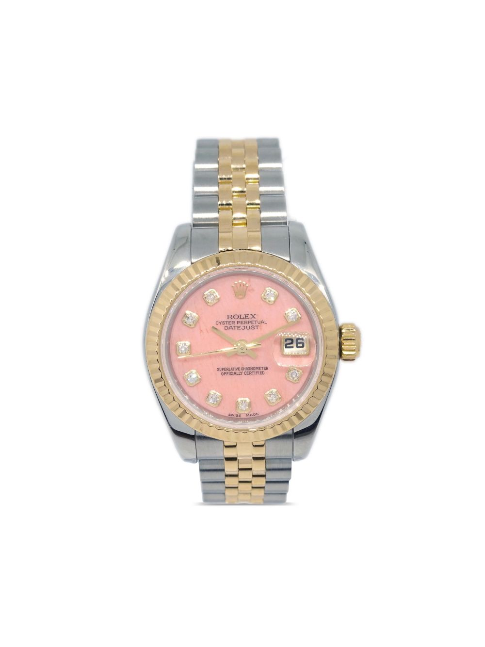 Rolex Datejust 26毫米腕表（2004年典藏款） - 粉色