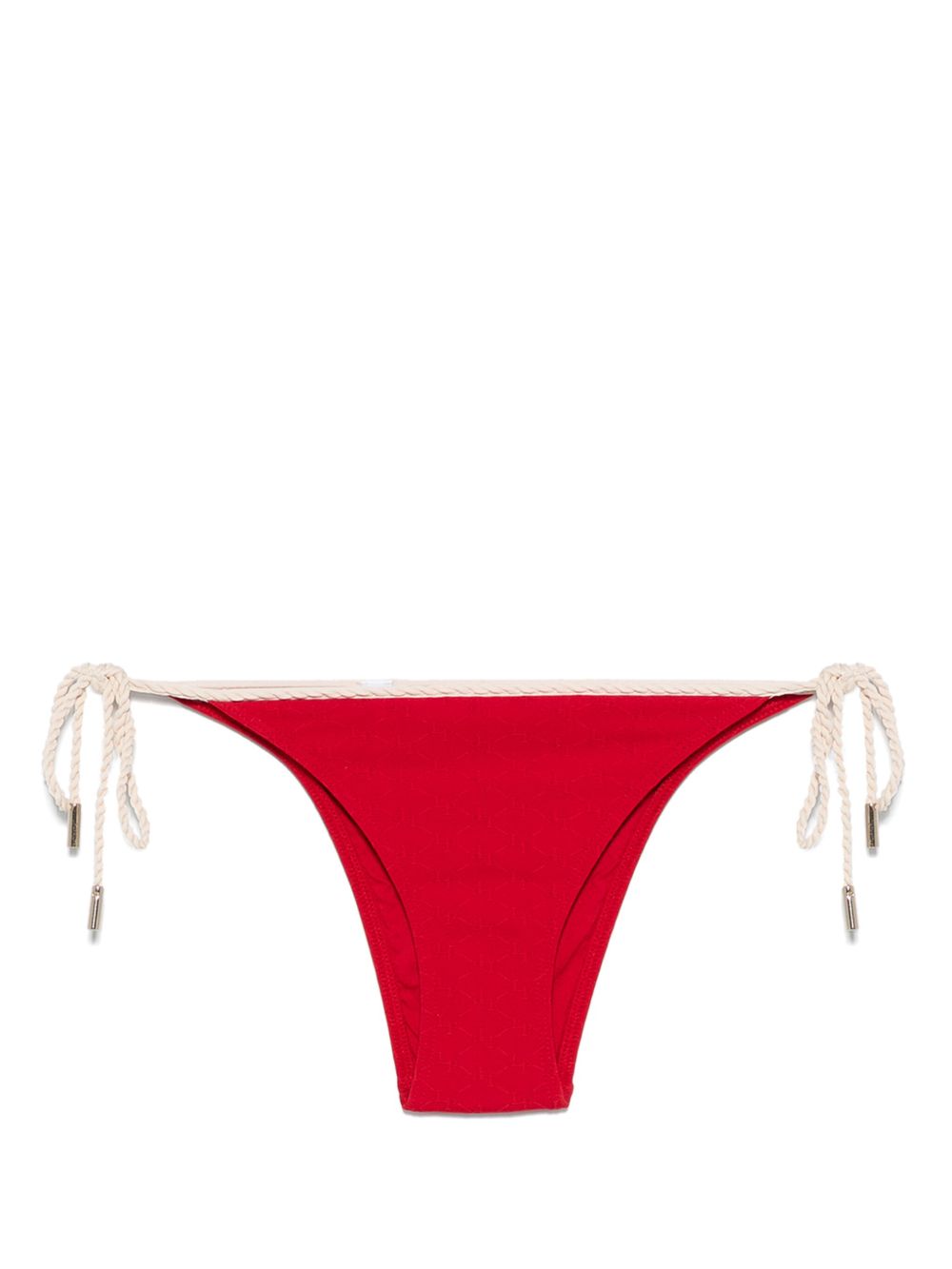 La Perla 经典logo比基尼三角裤 - 红色
