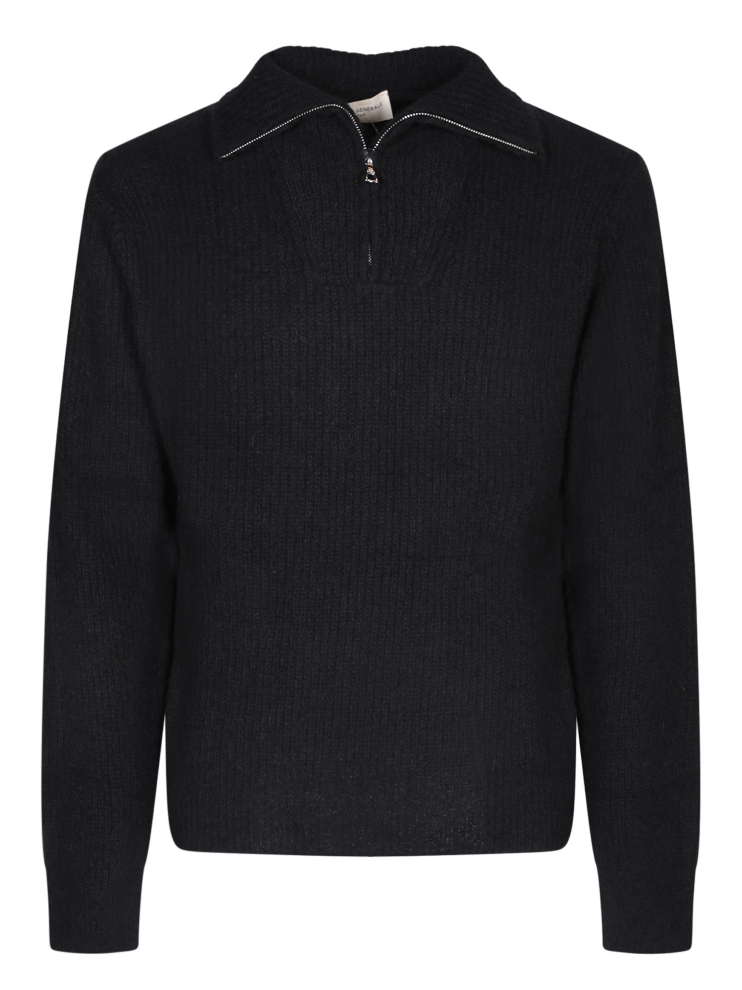 Officine Générale Tarek Black Sweater