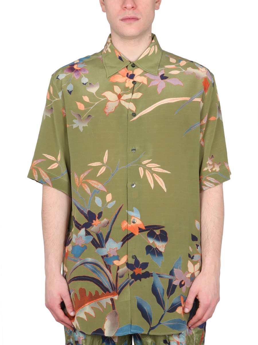 Etro花卉印花衬衫