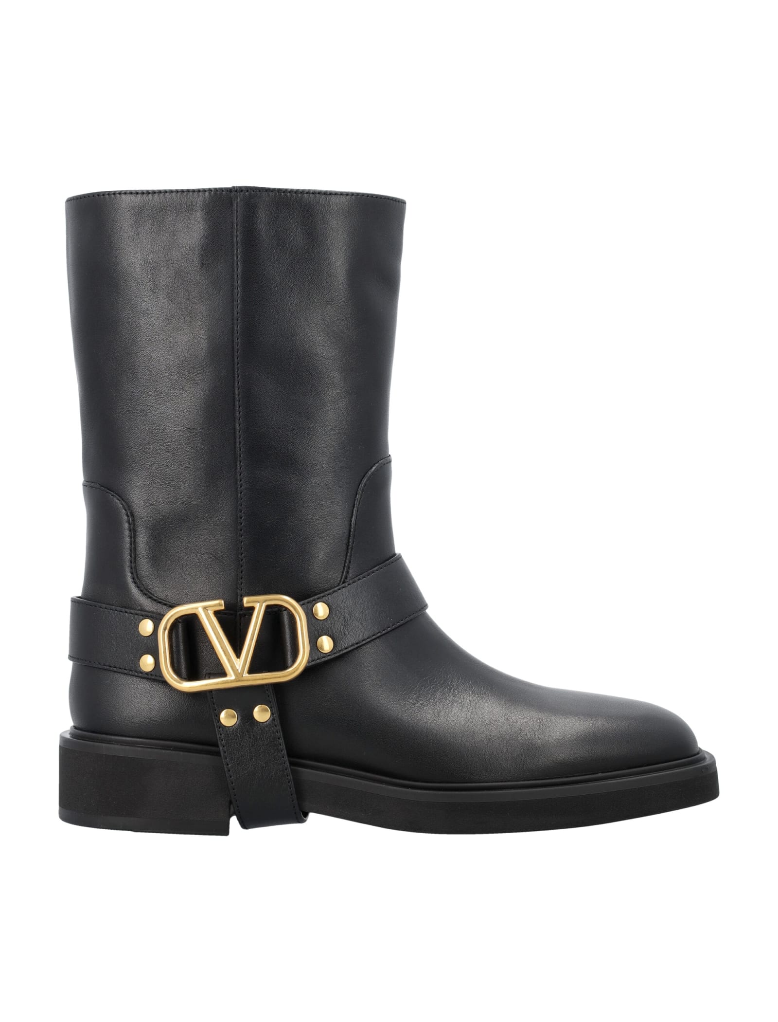 Valentino Garavani V-logo 机车靴