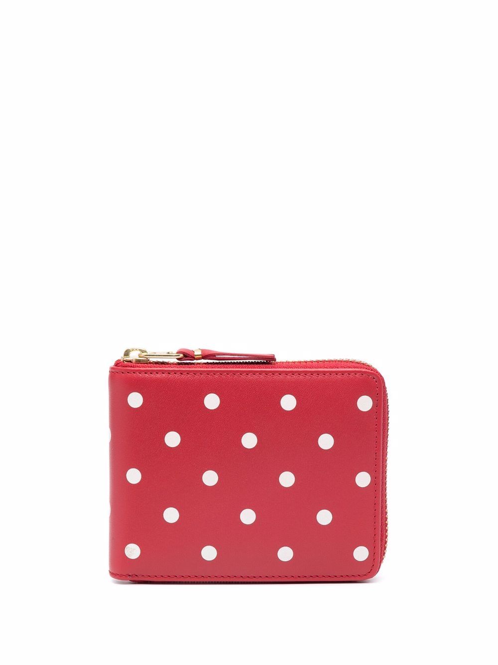 Comme Des Garçons Wallet 波点小号钱包 - 红色