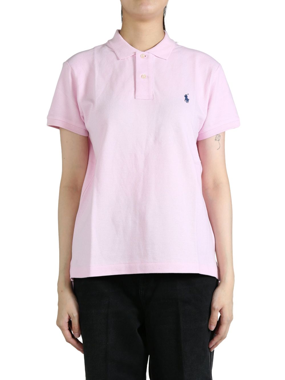 Polo Ralph Lauren Polo Pony motif polo top - 粉色