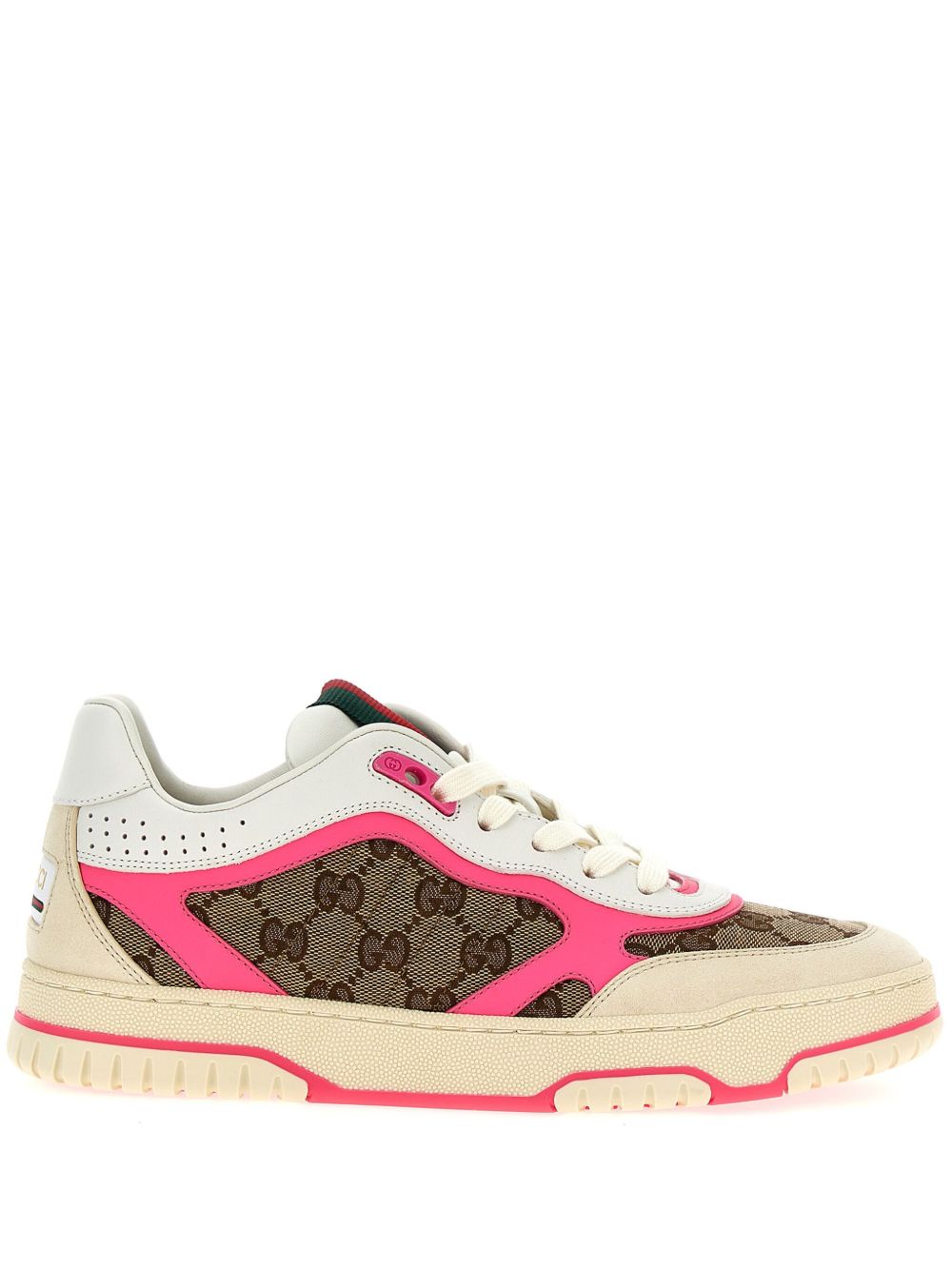 Gucci Re-Web 拼接运动鞋 - 中性色