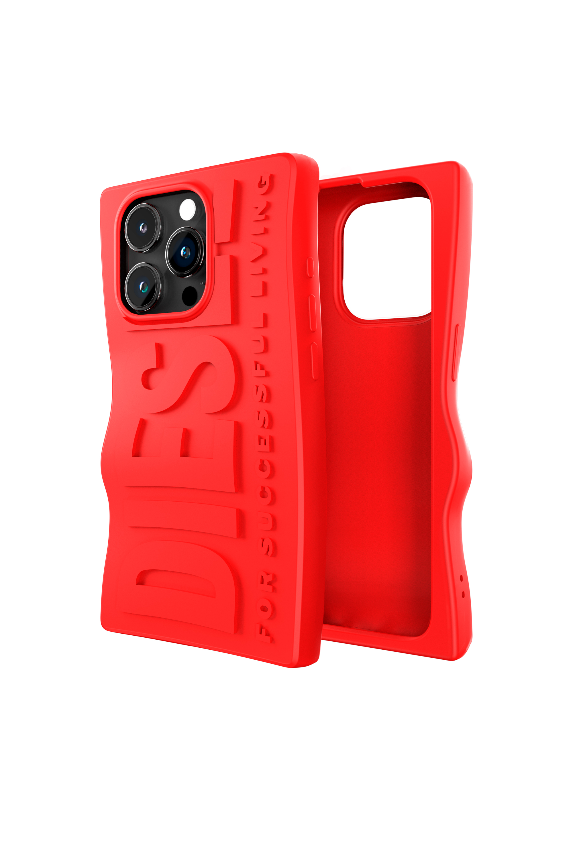 Diesel - D By case i P15 Pro - Cases - Unisex - Red