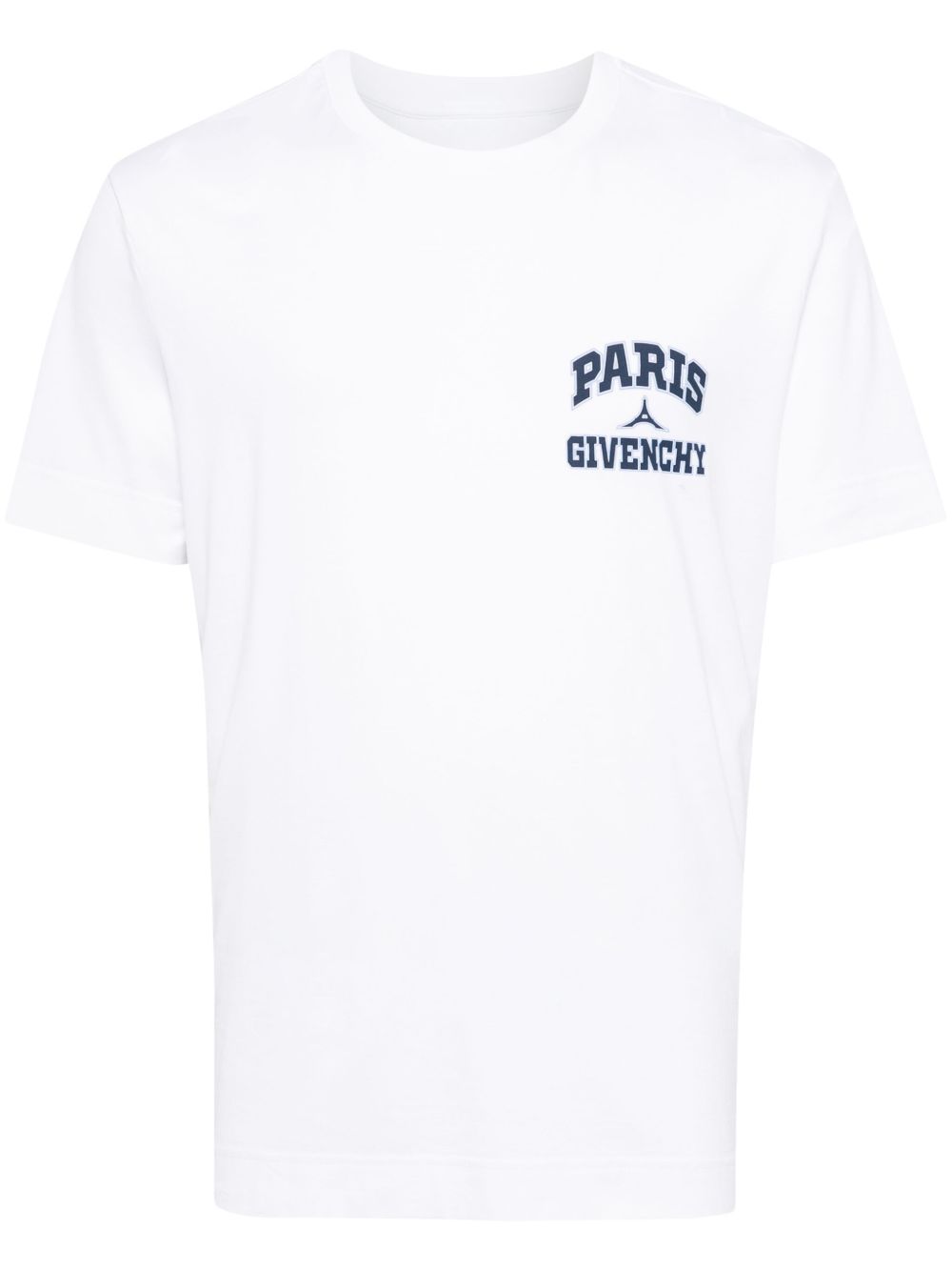 Givenchy logo印花棉T恤 - 白色