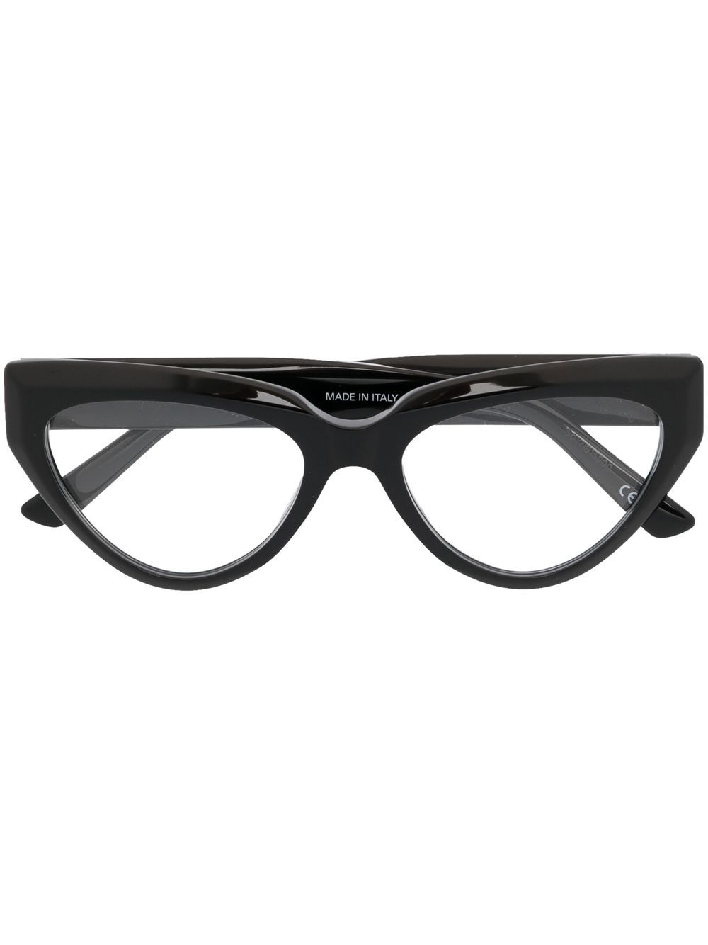 Balenciaga Eyewear 猫眼框眼镜 - 黑色