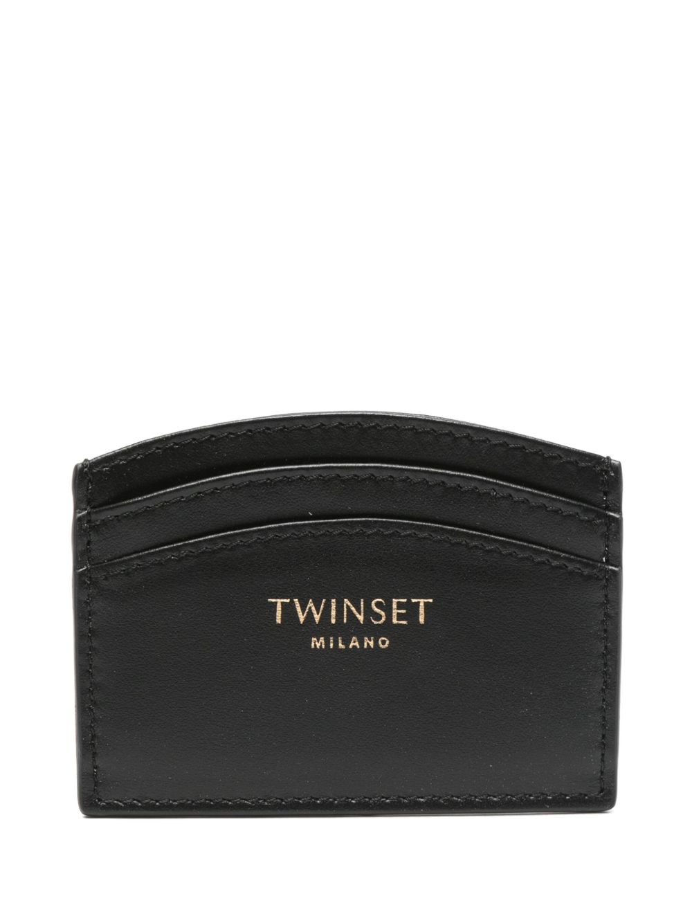 TWINSET 皮质卡夹 - 黑色