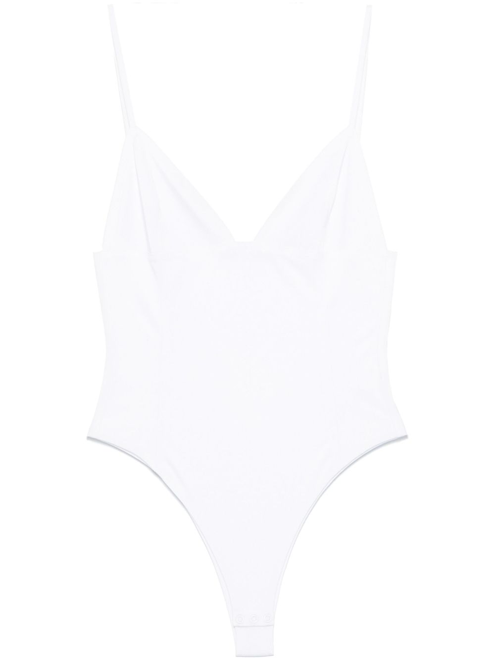 Jacquemus Le Body Spallina 连体紧身衣 - 白色