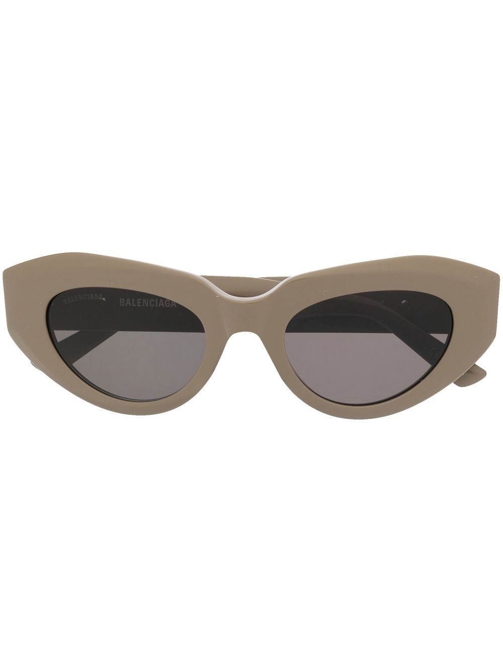 Balenciaga Eyewear Dynasty D形框太阳眼镜 - 褐色
