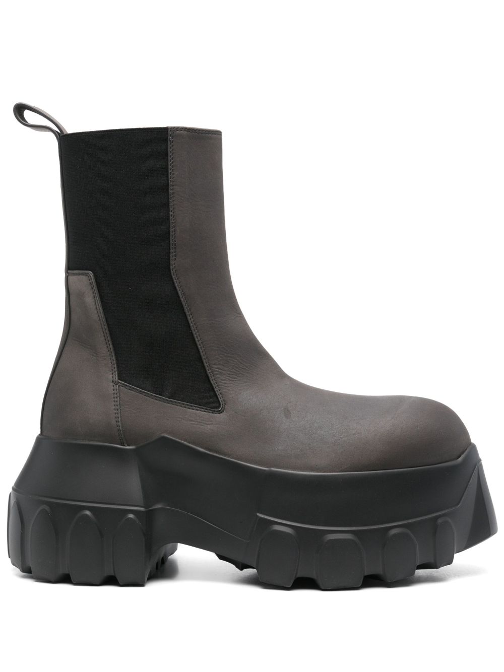 Rick Owens Beatle Mega Tractor 靴子 - 灰色
