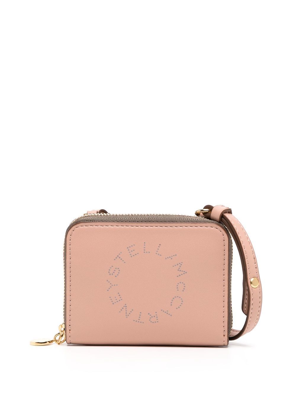Stella McCartney Stella Logo 袢带细节卡夹 - 粉色