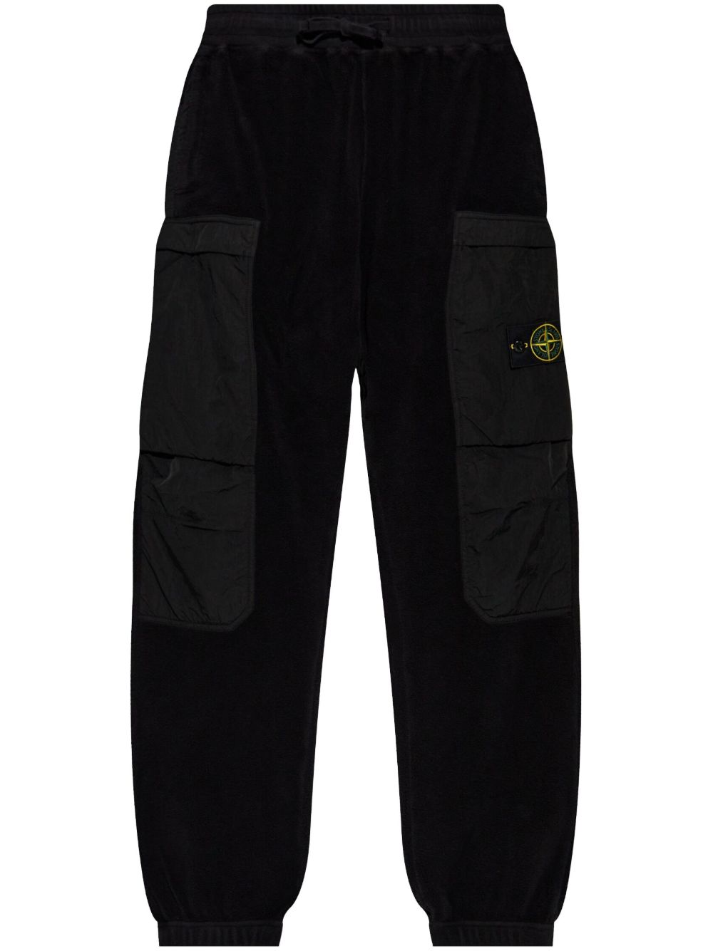 Stone Island 罗盘徽章工装裤 - 黑色