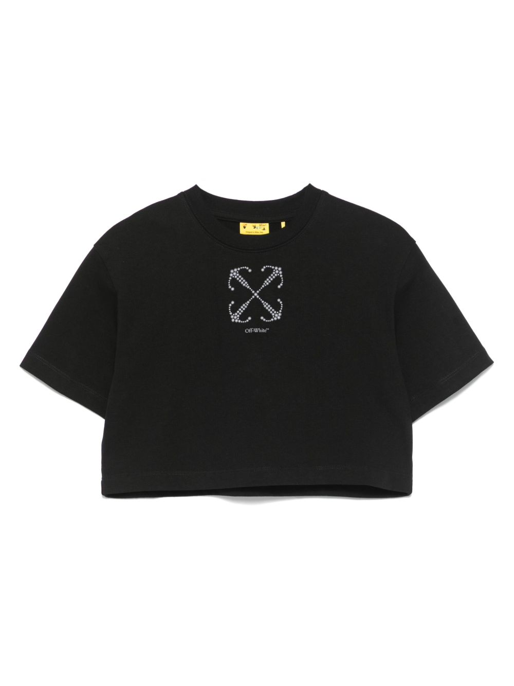 Off-White Kids Arrows 铆钉T恤 - 黑色