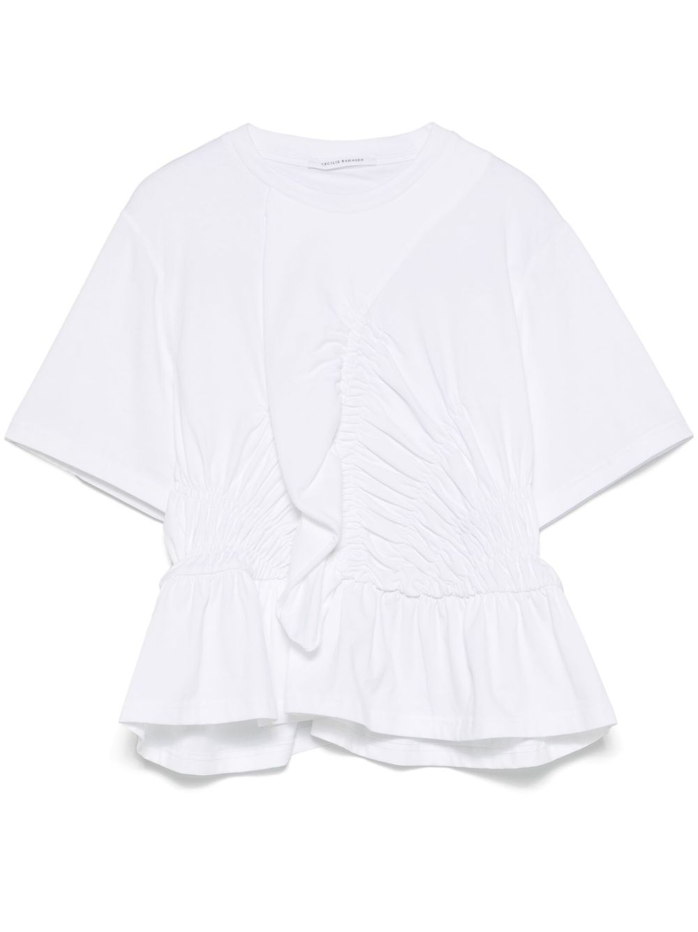 Cecilie Bahnsen Ace T恤 - WHITE
