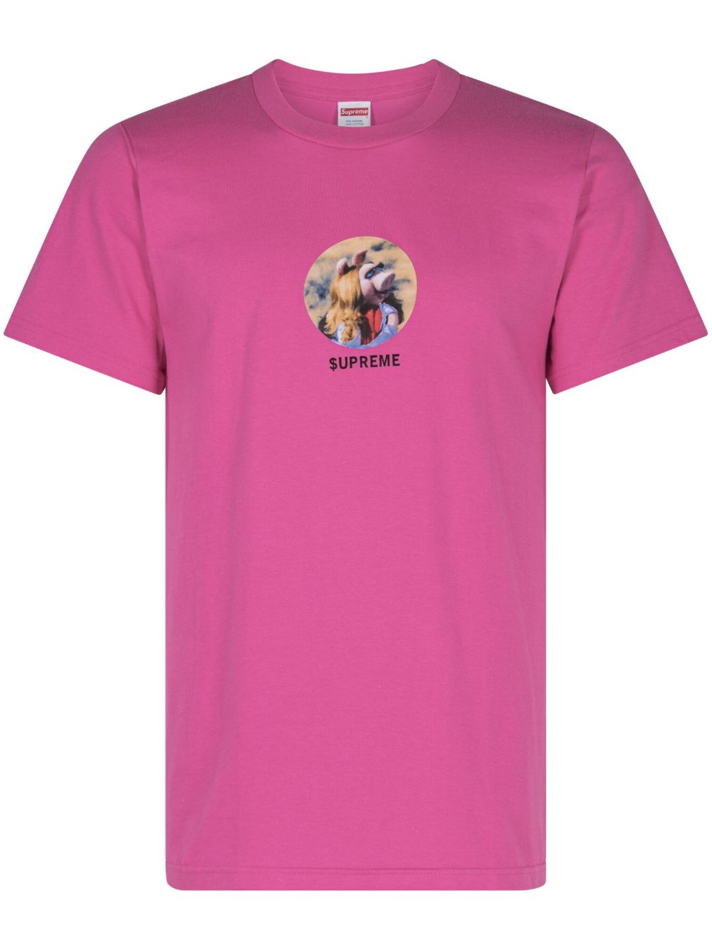 Supreme Miss Piggy T恤 - 粉色