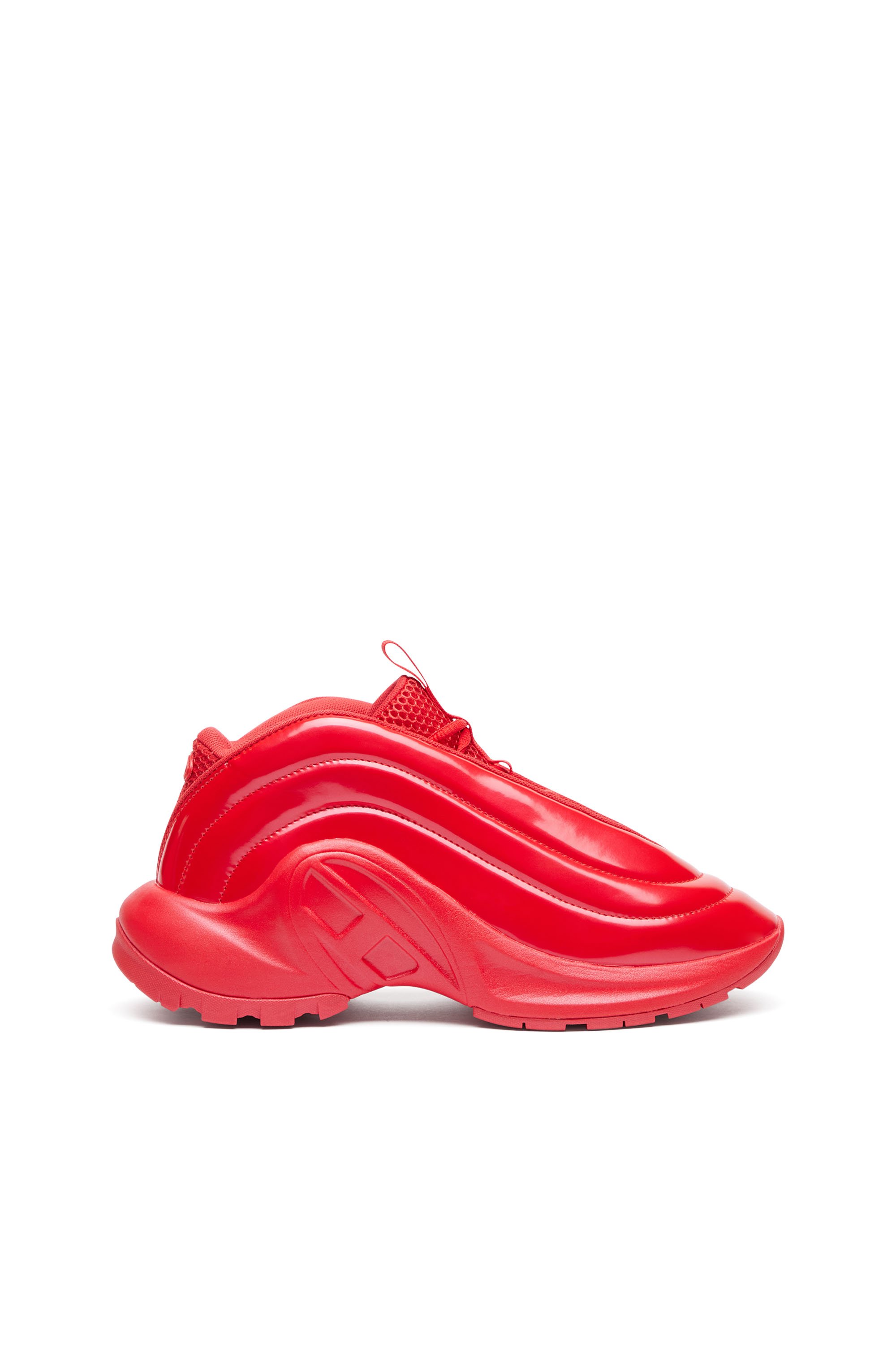 Diesel - S-D-Runner-Slip-on sneakers with Oval D instep - Sneakers - Unisex - Red
