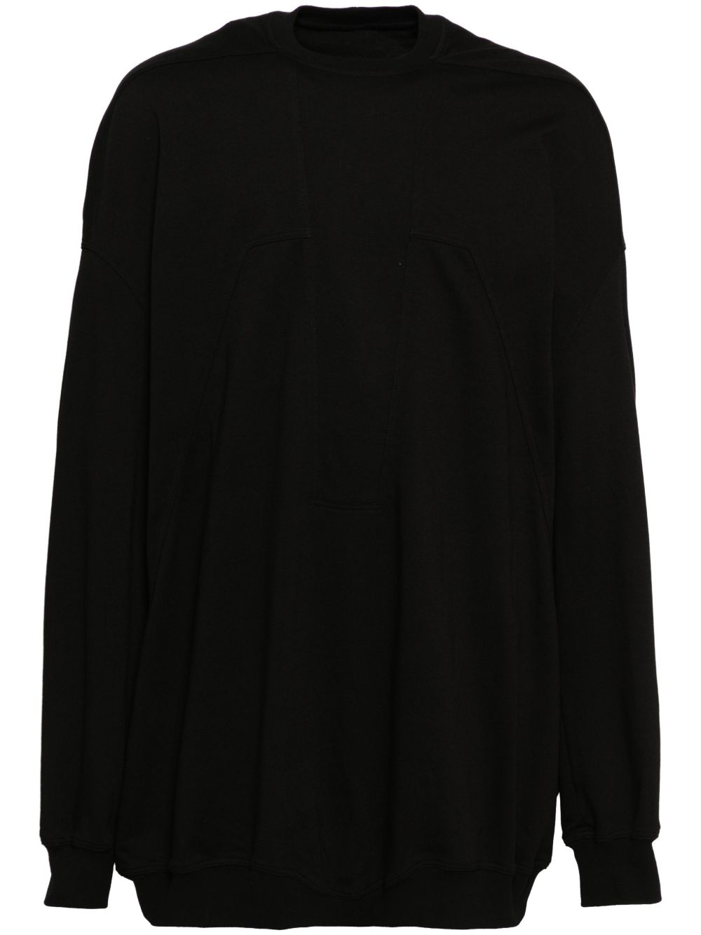 Rick Owens Splitered Peter 卫衣 - 黑色