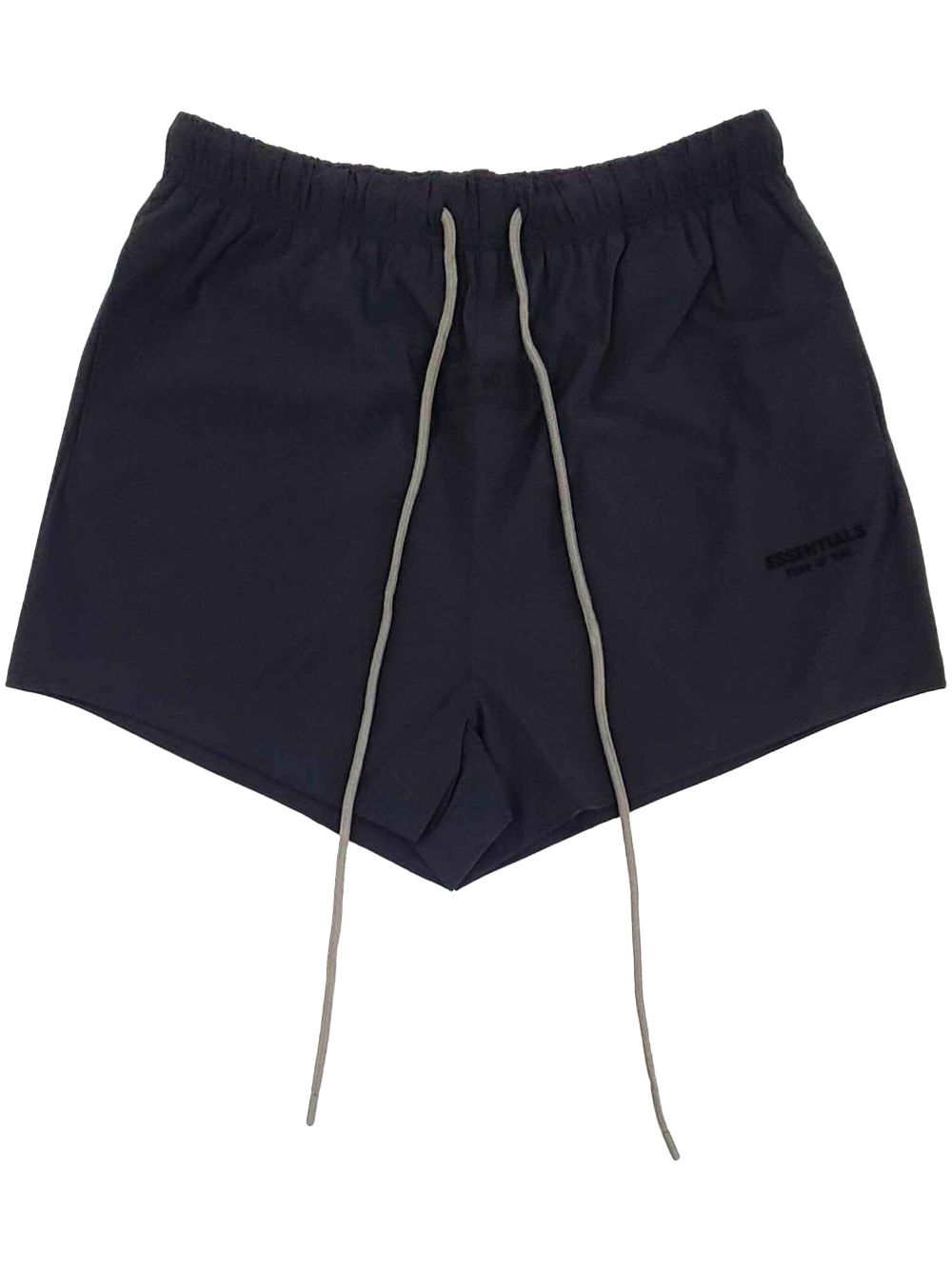 FEAR OF GOD ESSENTIALS logo贴花运动短裤 - 黑色