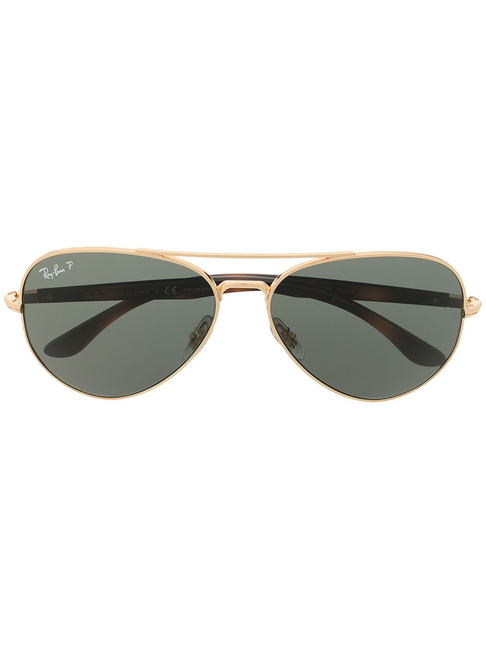 Ray-Ban RB3675 飞行员太阳眼镜 - 黑色