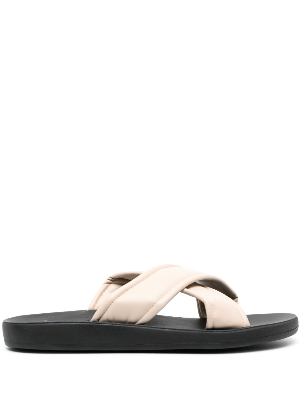Ancient Greek Sandals Paris 皮质拖鞋 - 中性色