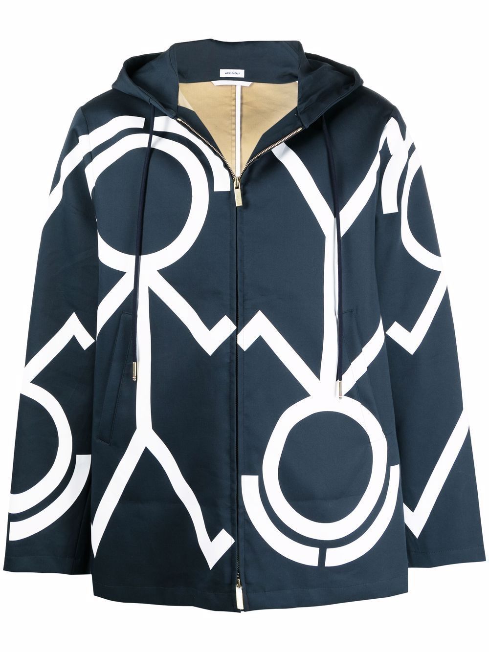 Thom Browne Mr. Thom 连帽夹克 - 蓝色