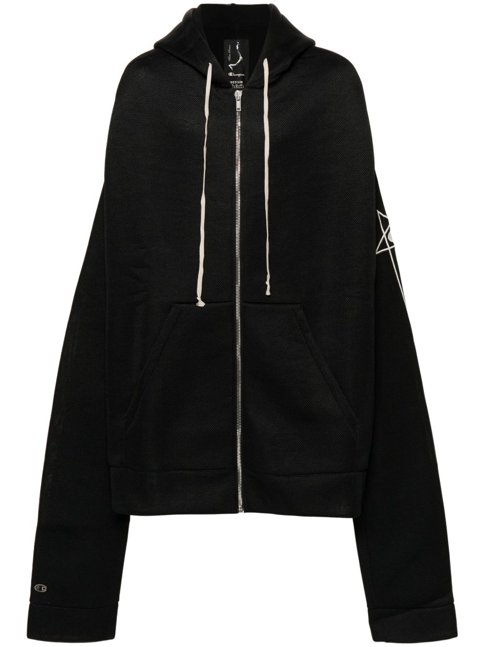 Rick Owens X Champion x Champion Flyproof 夹克 - 黑色
