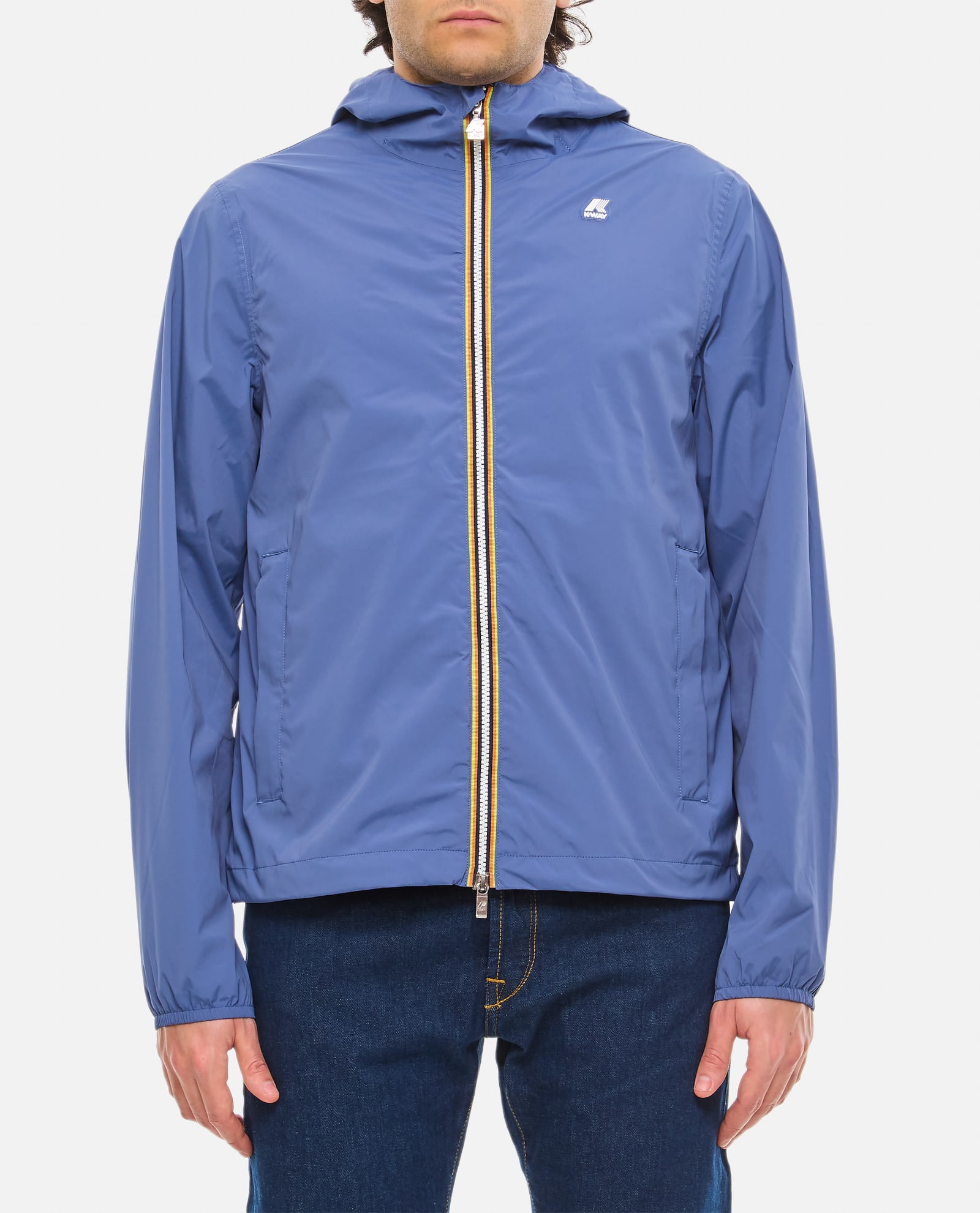 K-Way Jack Stretch Nylon Jersey Jacket Blazer