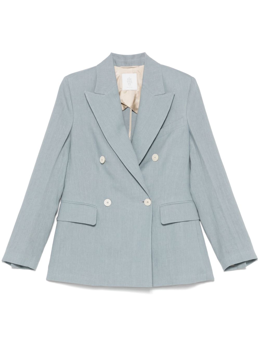 Eleventy slub-texture blazer - 灰色