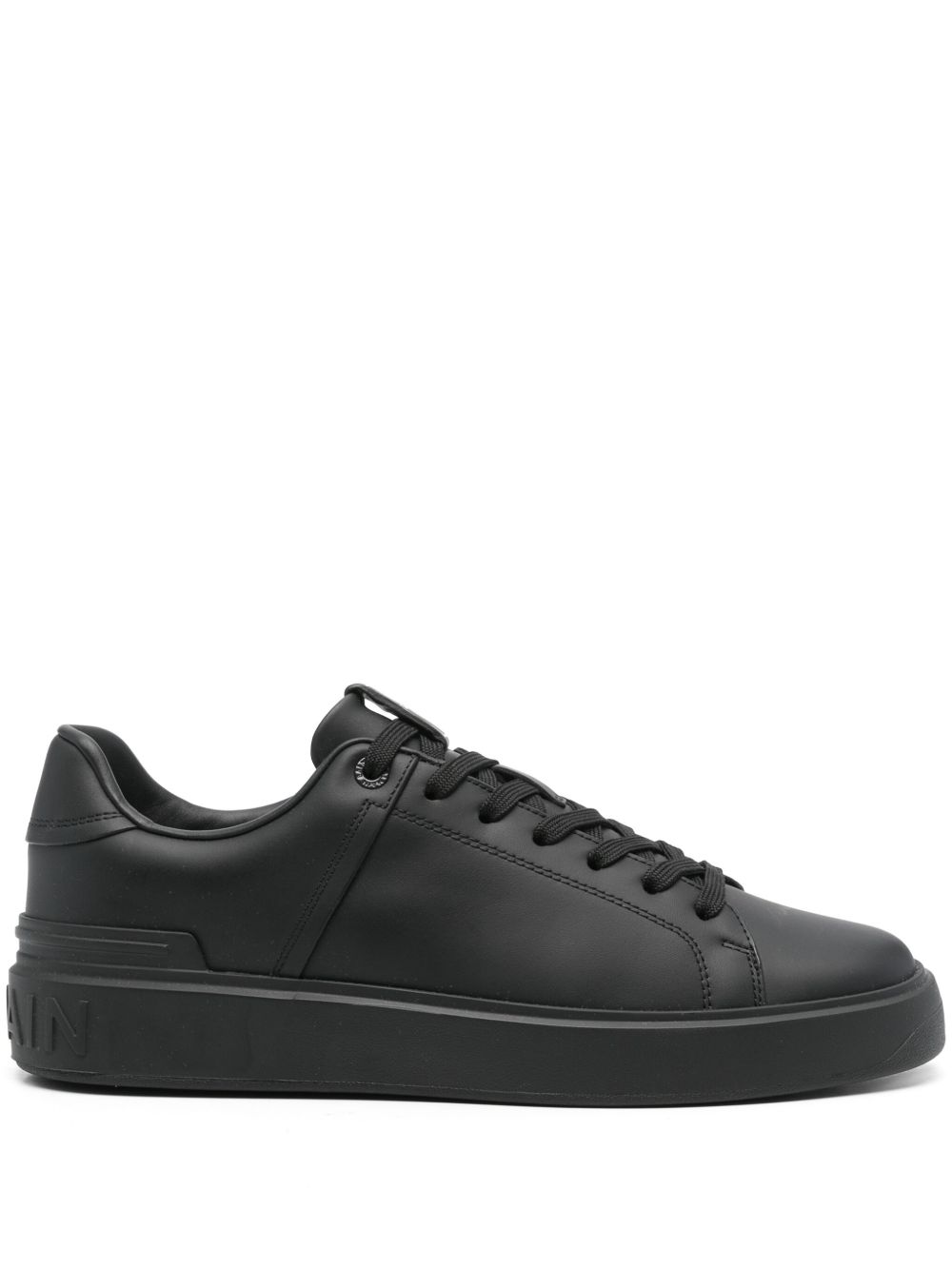 Balmain B-Court 板鞋 - 黑色
