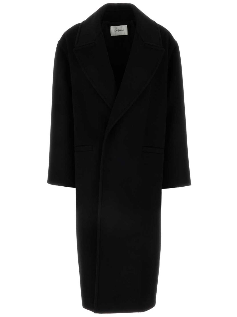 Saint Laurent 双排扣外套 - 黑色