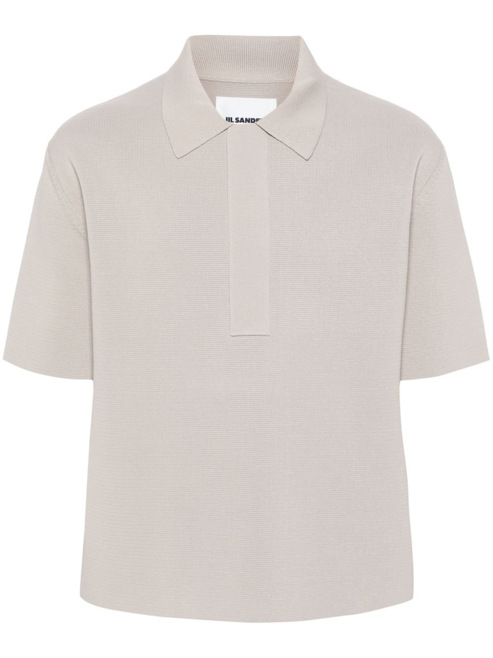 Jil Sander 针织polo衫 - 中性色