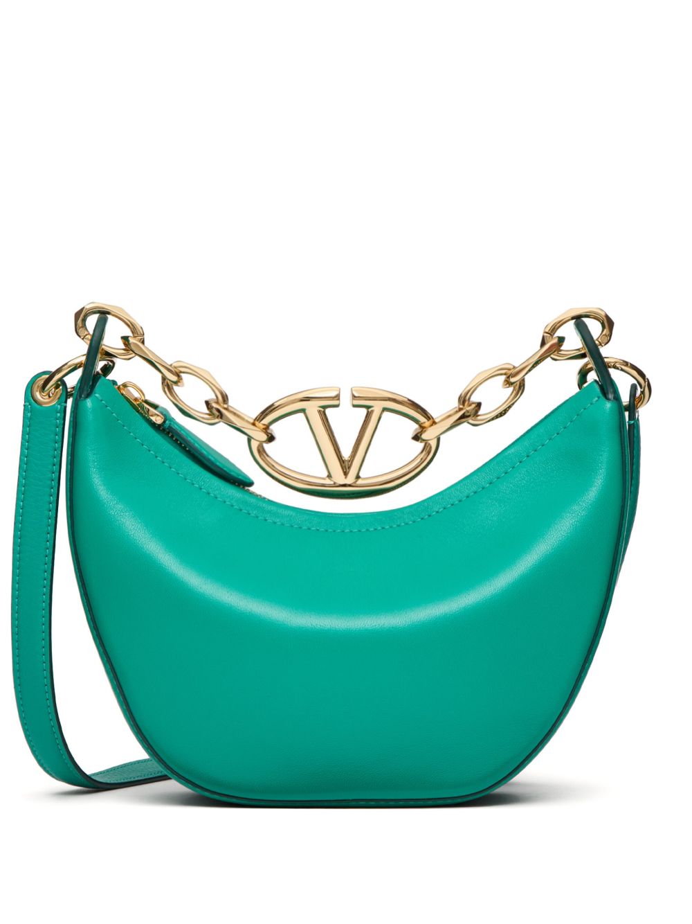 Valentino Garavani VLogo Signature 单肩包 - 绿色