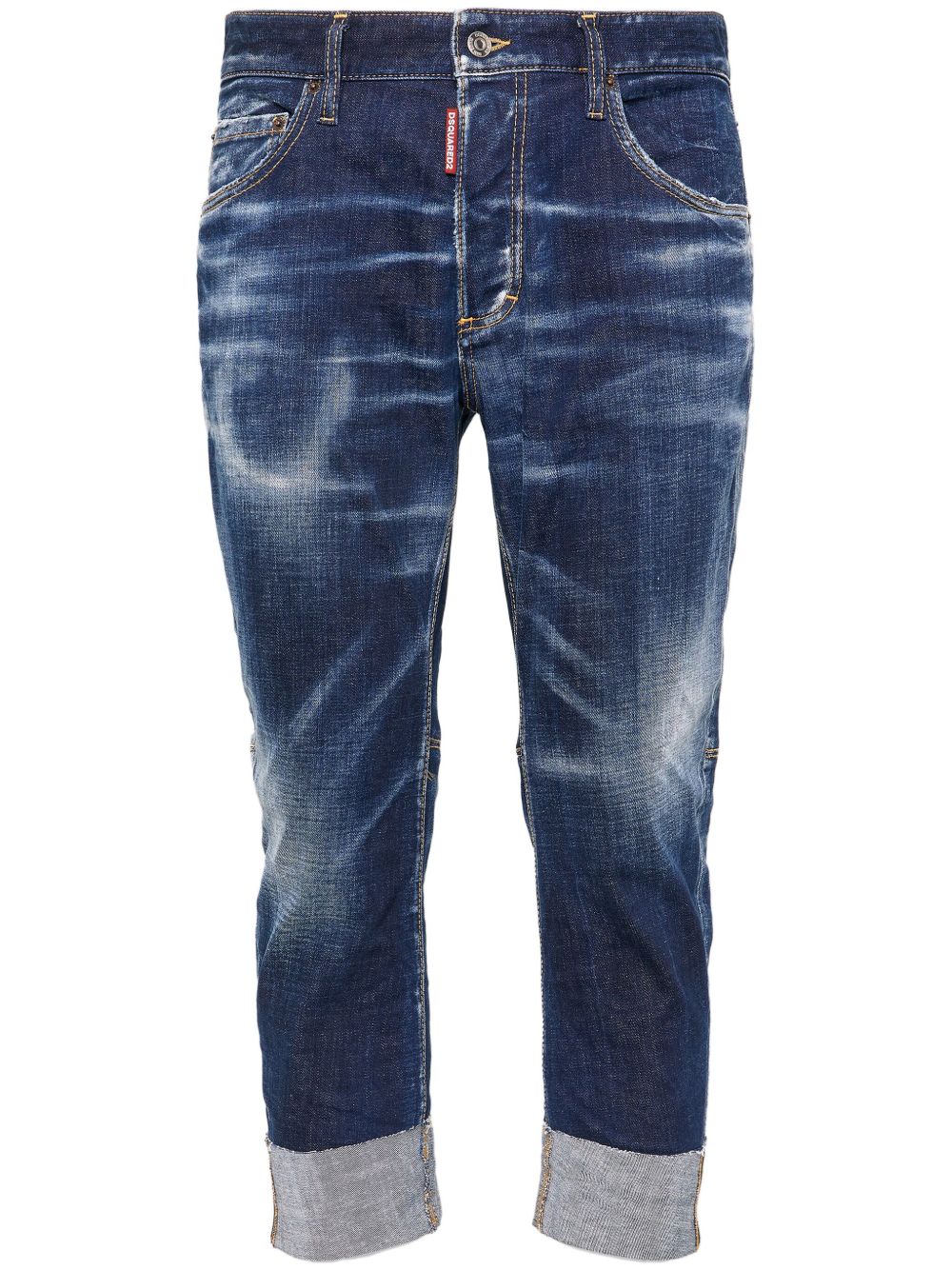 DSQUARED2 Bro Jean 直筒牛仔裤 - 蓝色