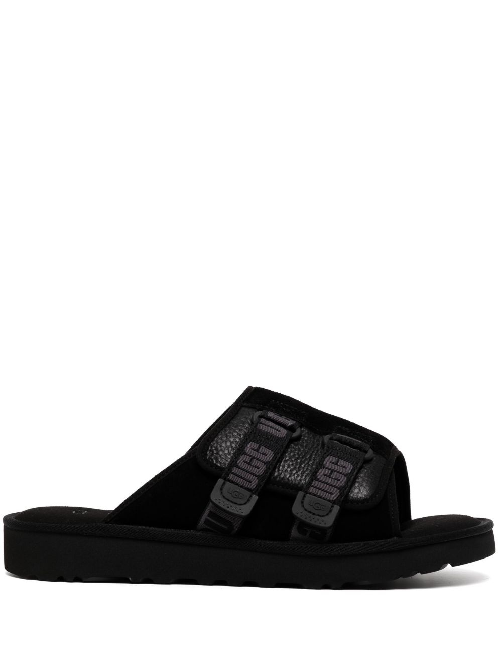 UGG Goldencoast 织带拖鞋 - 黑色