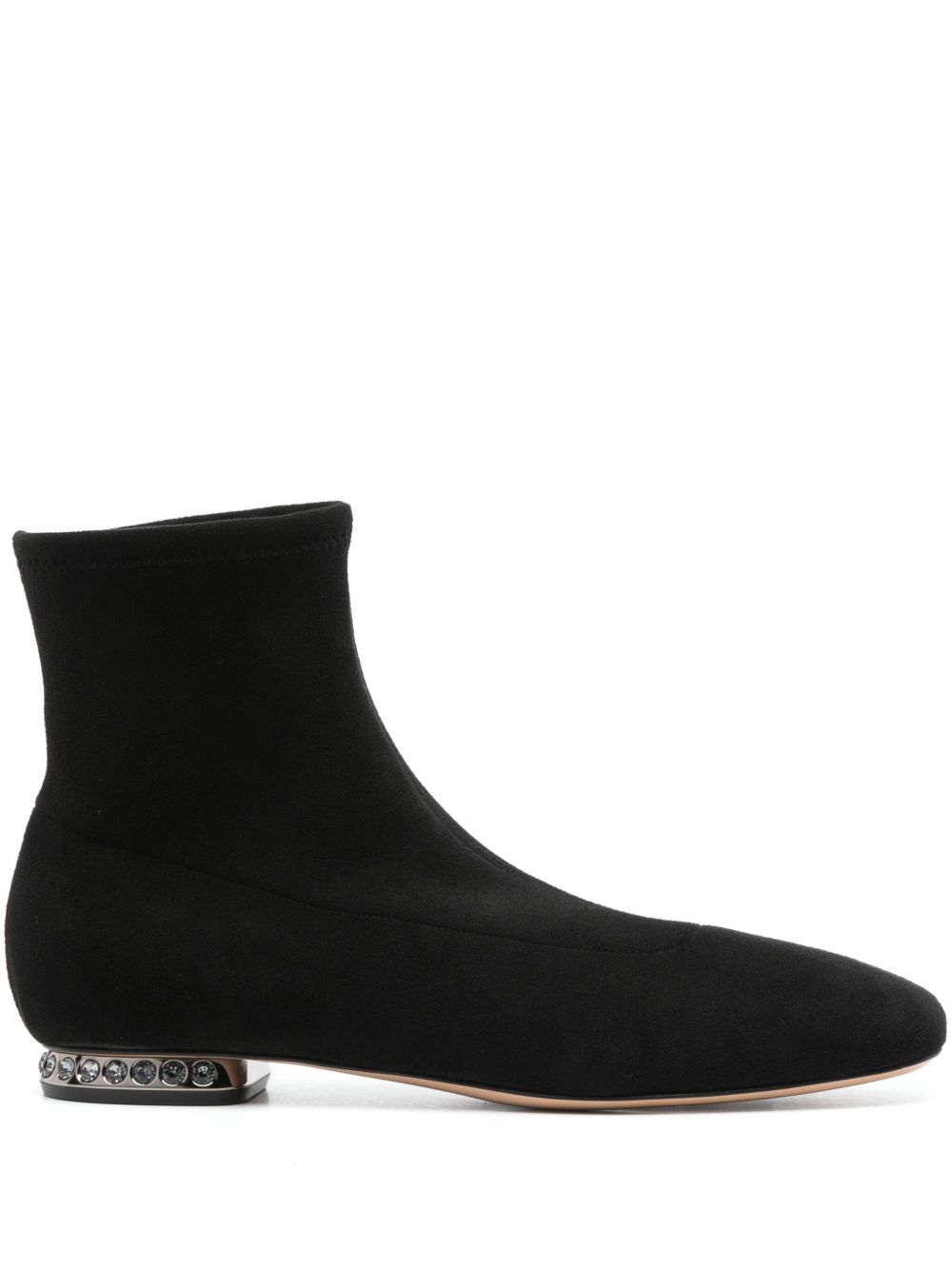 Casadei Galaxy 及踝靴 - 黑色