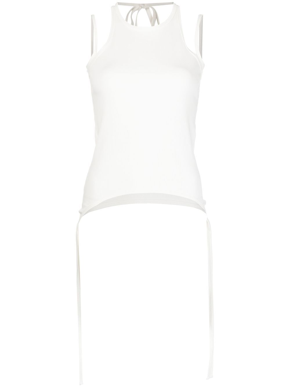 Dion Lee 圆领坦克坦克背心 - 白色