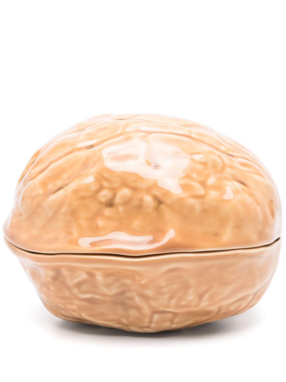Bordallo Pinheiro Nut 饰品盒（16.5厘米 x 12厘米） - 褐色