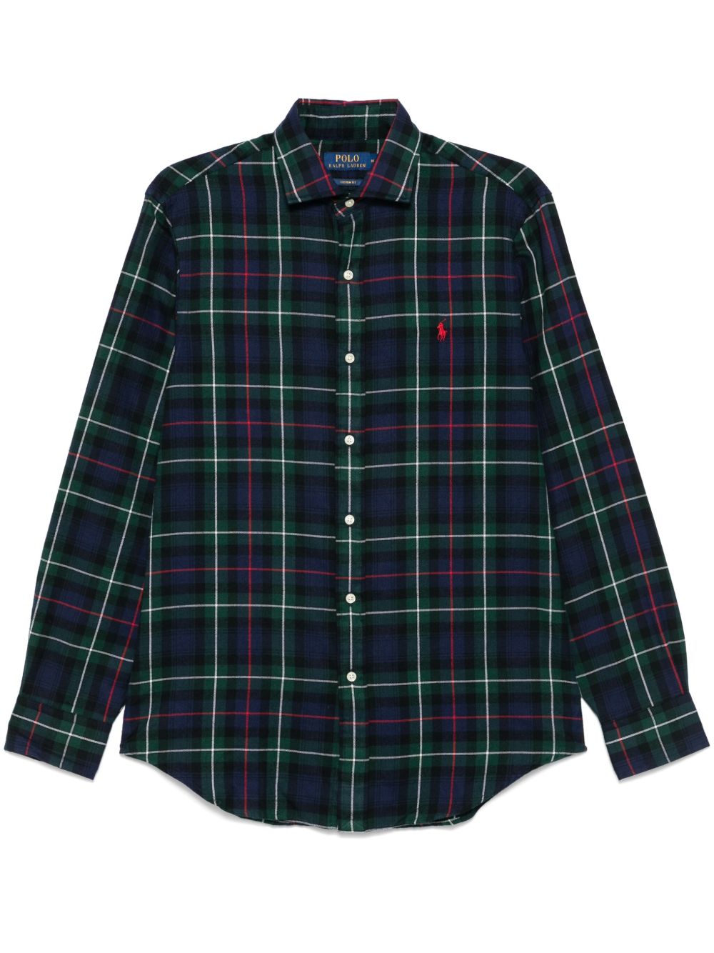 Polo Ralph Lauren 格纹法兰绒衬衫 - 蓝色