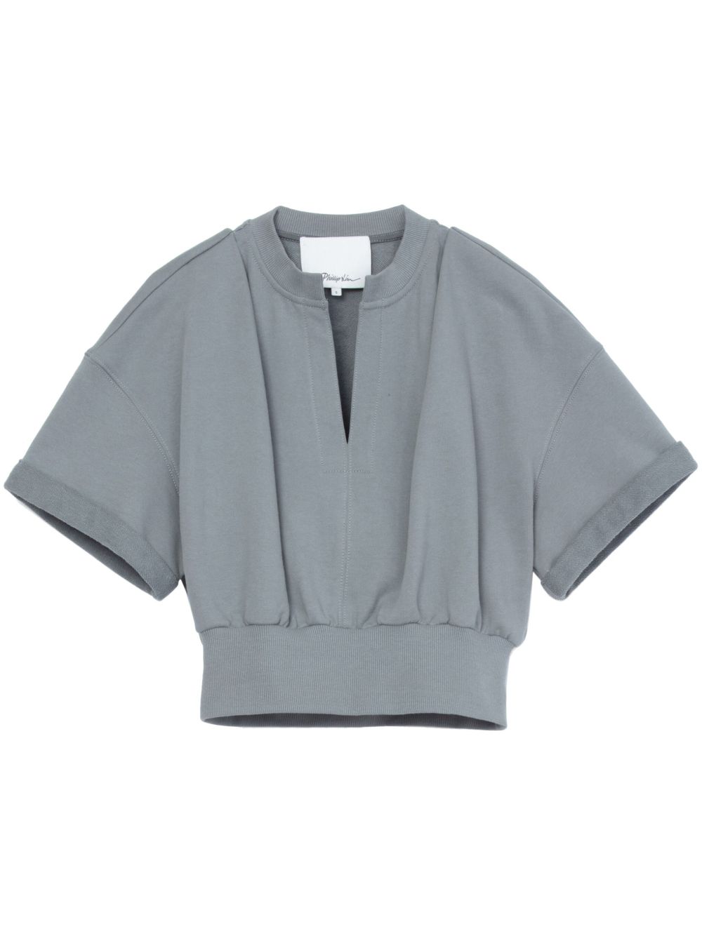 3.1 Phillip Lim V领棉T恤 - 蓝色