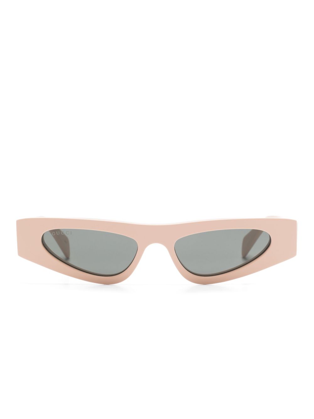 Gucci Eyewear 猫眼框太阳眼镜 - 粉色