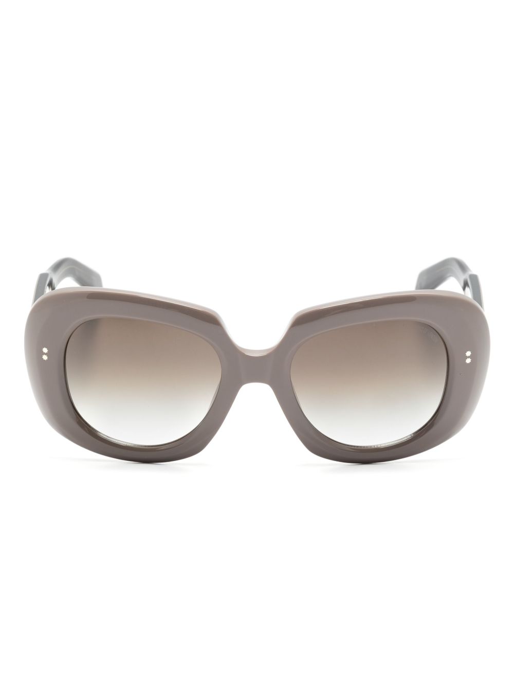 Cutler & Gross 9383 圆框太阳眼镜 - 灰色