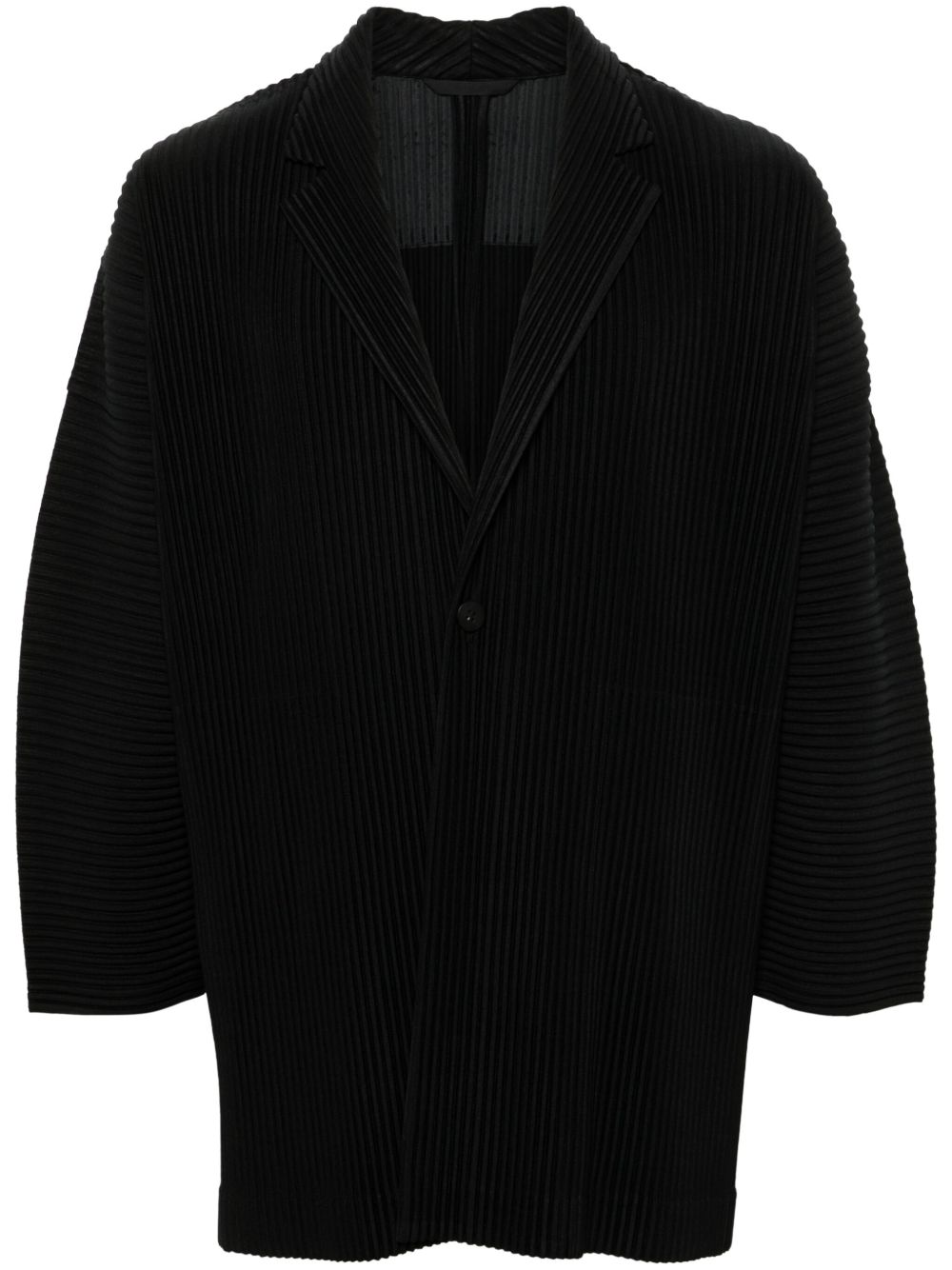 Homme Plissé Issey Miyake MC June 西装夹克 - 黑色