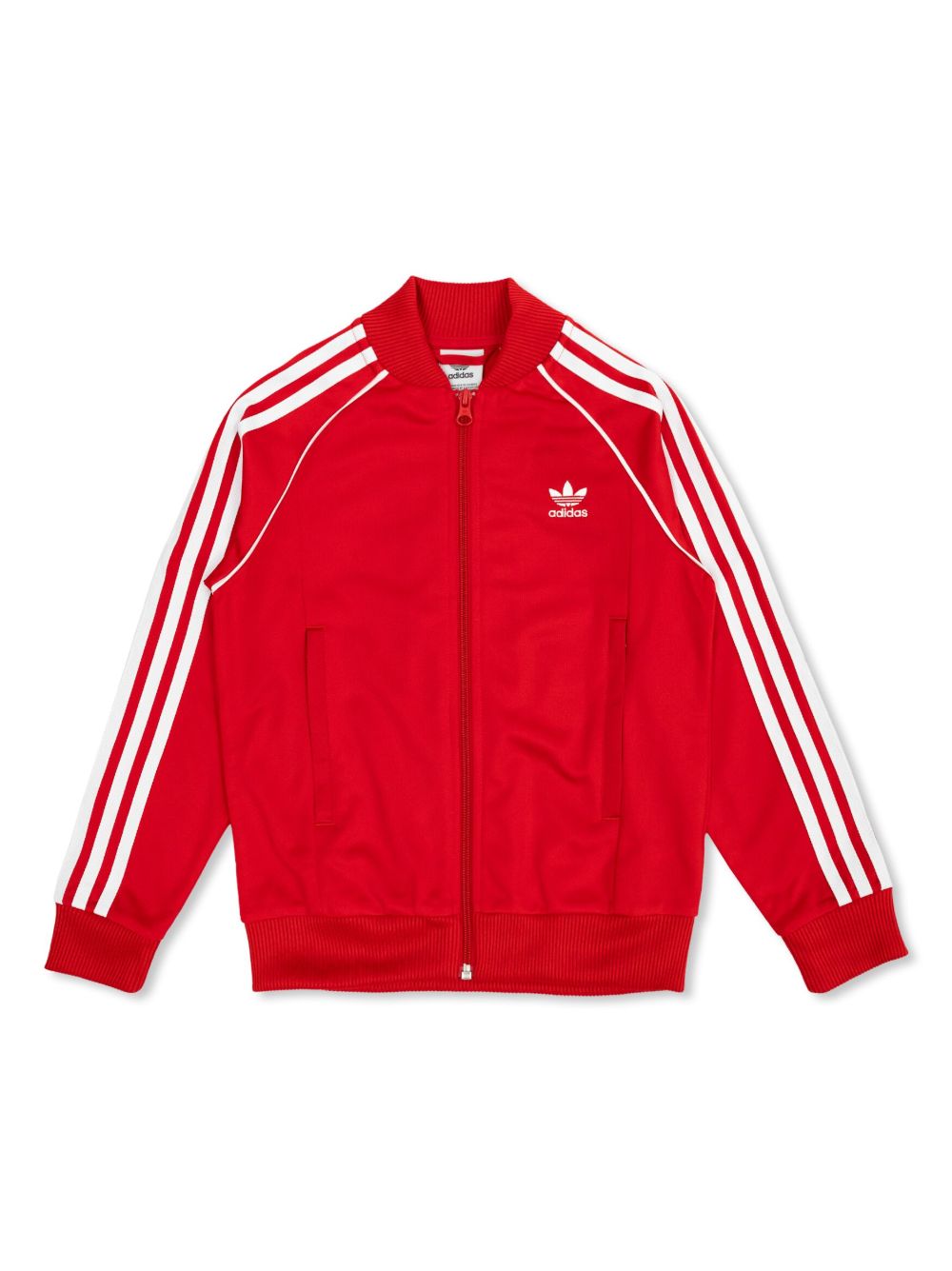 adidas Kids logo套头衫 - 红色