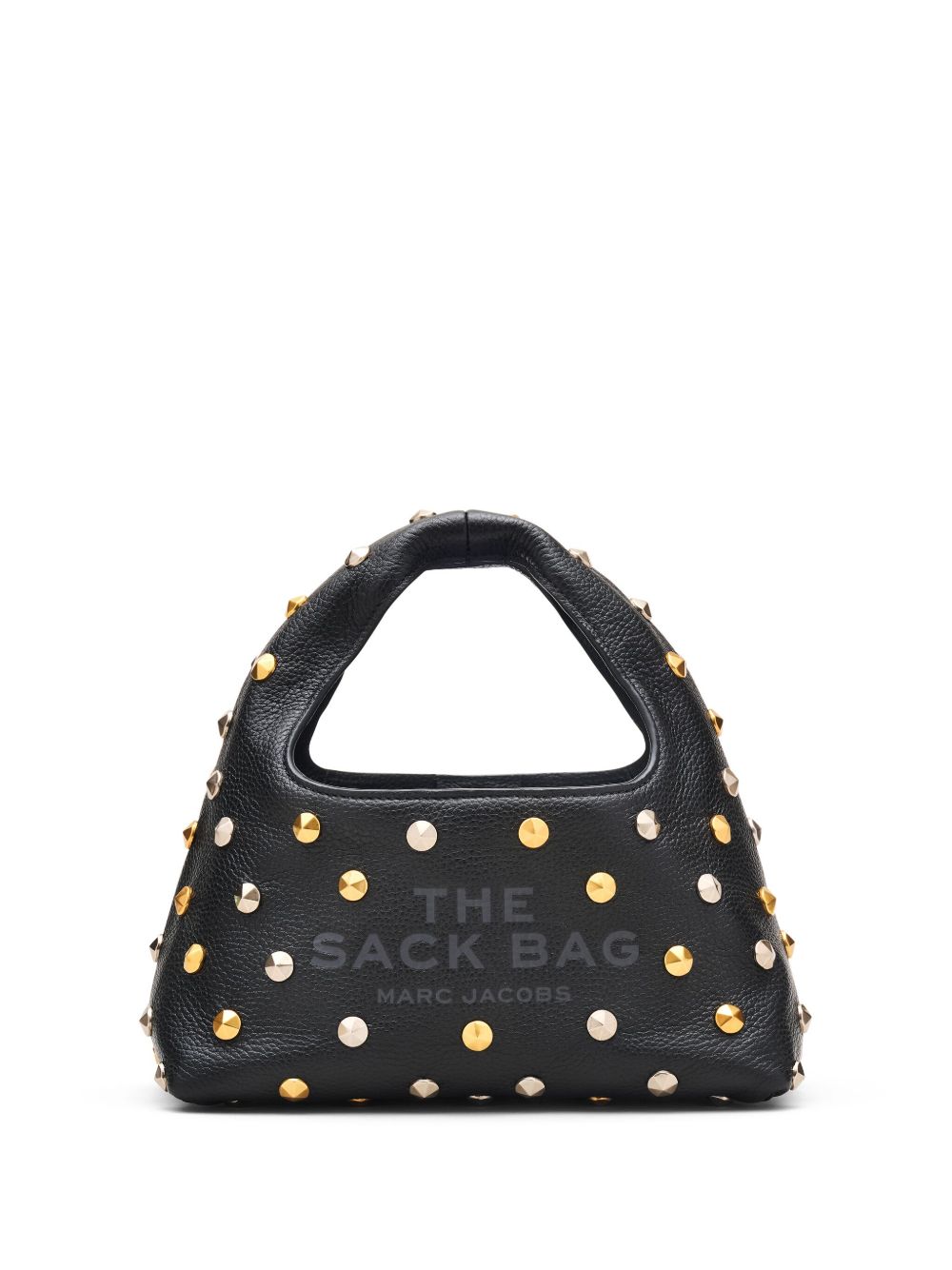Marc Jacobs The Glam Studs Sack 皮质迷你包 - 黑色