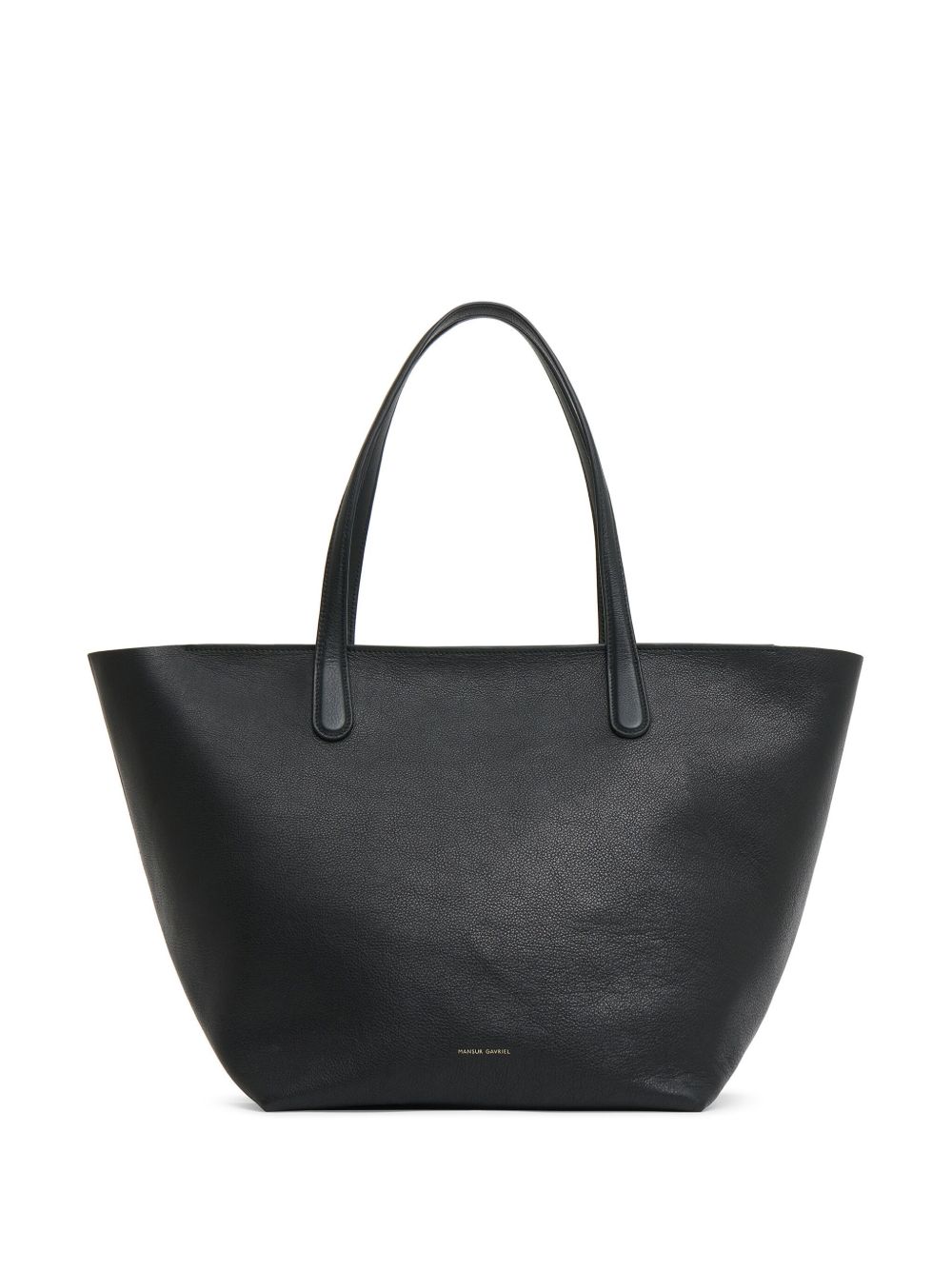 Mansur Gavriel 皮质手提包 - 黑色