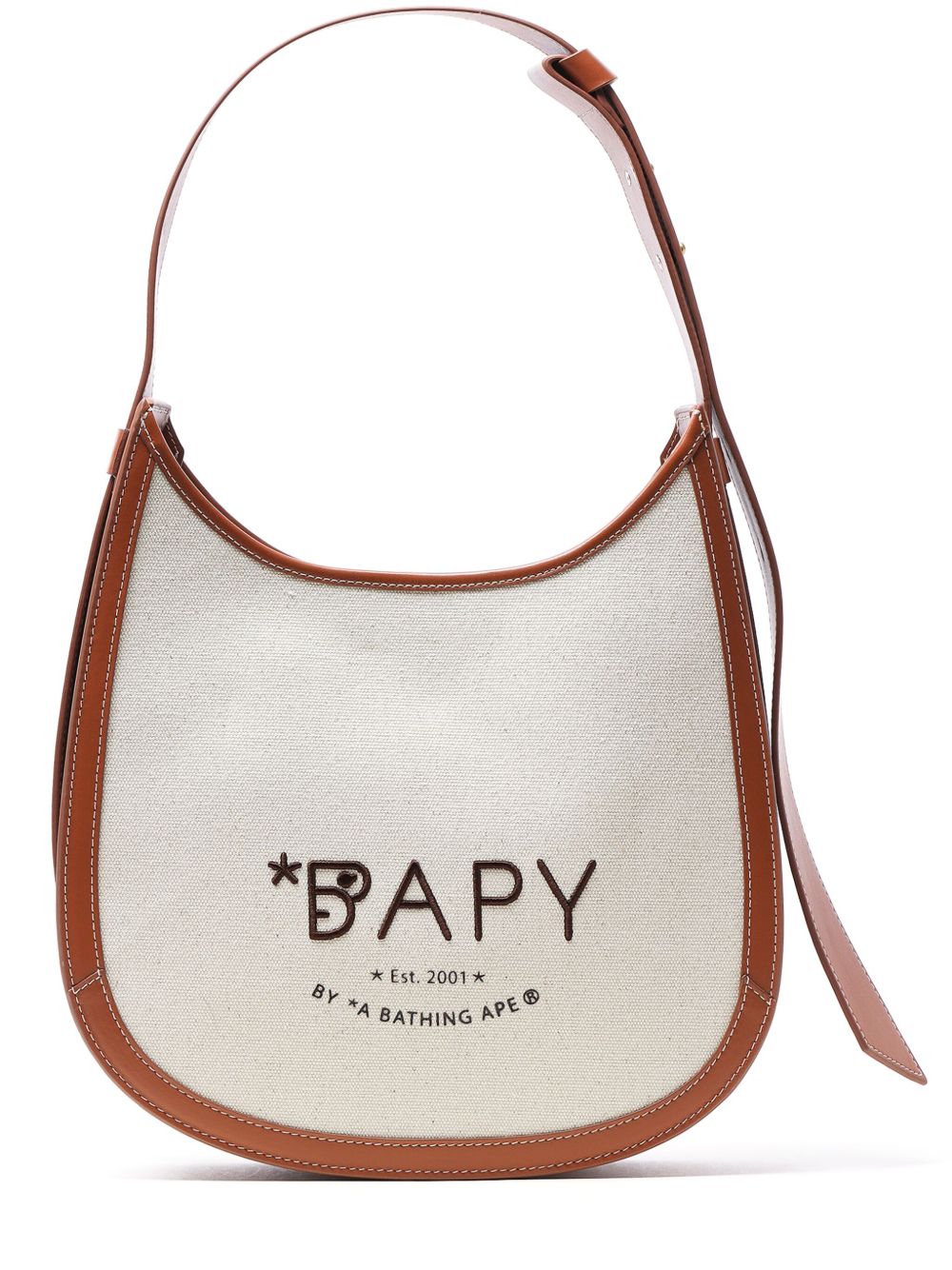 BAPY BY *A BATHING APE® logo刺绣迷你斜挎包 - 中性色